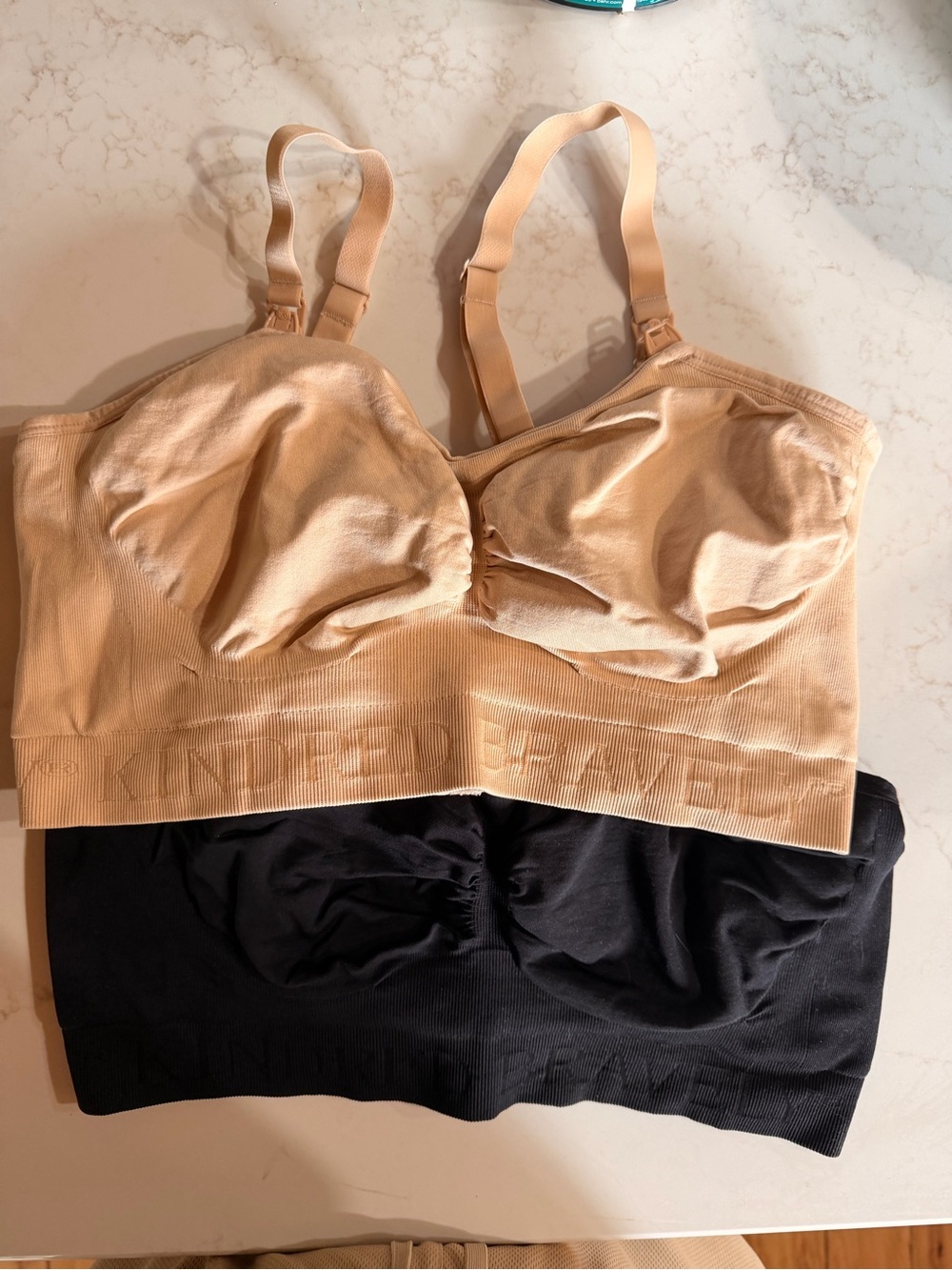 Kindred Bravely Nude and Black Simply Sublime® Nursing Bra Set